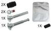 Produktbild für Führungshülsensatz, Bremssattel