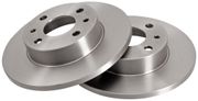 Bremsscheibe voll, VA FIAT UNO