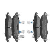 Bremsbelagsatz, Scheibenbremse SUZUKI WAGON R+