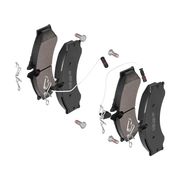 Bremsbelagsatz, Scheibenbremse MERCEDES-BENZ VARIO
