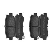 Bremsbelagsatz, Scheibenbremse SUZUKI WAGON R+