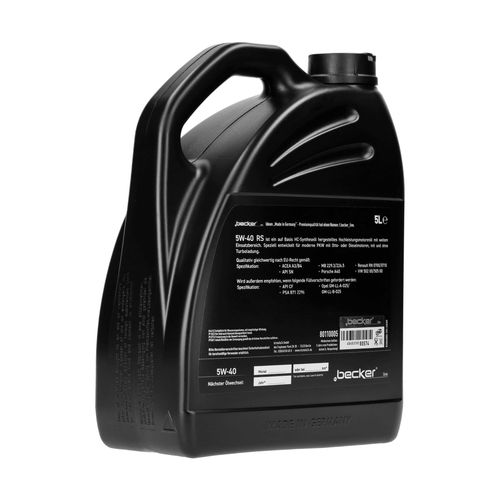 Produktbild für 5W-40 RS (5 L)