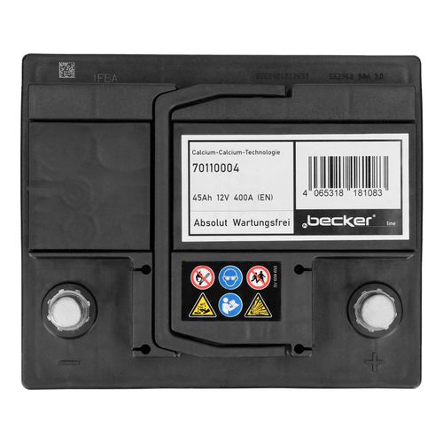 Produktbild für Premium Starterbatterie - 12V, 45 Ah, 400 A