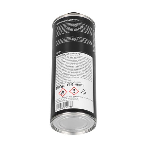 Produktbild für Steinschlagschutz schwarz, lackierbar, Spritzpistole 1L