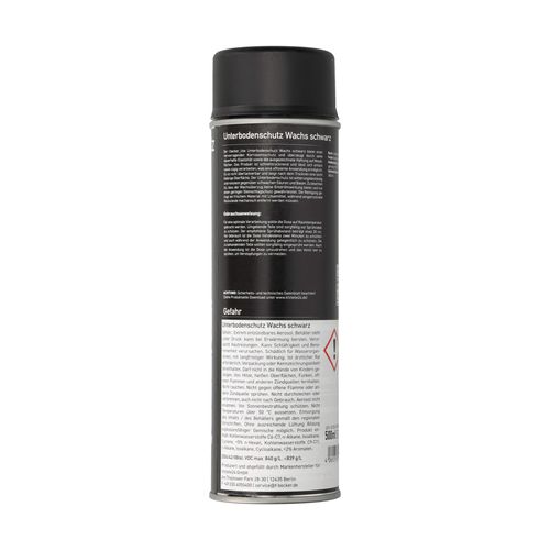 Produktbild für Unterbodenschutz schwarz, Wachs 500 ml
