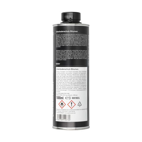 Produktbild für Unterbodenschutz Bitumen, Spritzpistole 1L