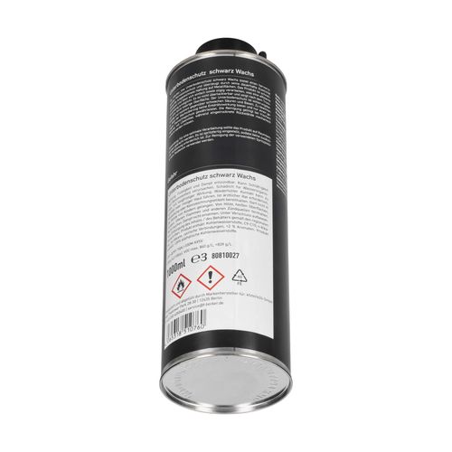 Produktbild für Unterbodenschutz schwarz , Wachs, Spritzpistole 1L