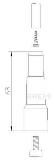 Stecker, Zündkerze VW 181