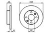 Produktbild für Bremsscheibe