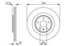 Produktbild für Bremsscheibe