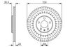 Produktbild für Bremsscheibe