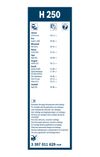 Produktbild für Wischblatt Rear