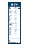 Produktbild für Wischblatt Rear