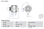 Generator AUDI Q3