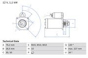 Starter FORD FOCUS