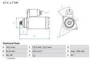 Starter VW GOLF