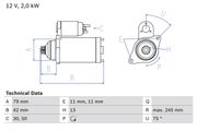 Starter VW TOURAN