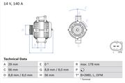 Generator VW TIGUAN