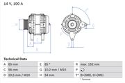 Generator OPEL ASTRA