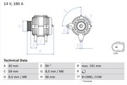 Generator VW CC