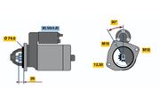 Starter VW TOUAREG