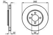 Bremsscheibe BMW 3