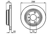 Bremsscheibe BMW 5