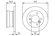 Bremsscheibe VW LT 28-46