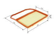 Luftfilter SEAT Mii
