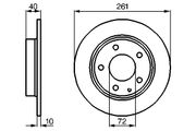 Bremsscheibe MAZDA 5