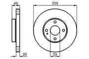 Bremsscheibe MAZDA MX-5