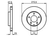 Bremsscheibe MAZDA 626