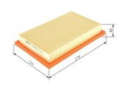 Luftfilter MERCEDES-BENZ GLC