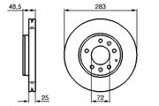 Bremsscheibe MAZDA 6