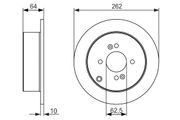 Bremsscheibe KIA RIO