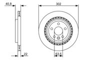 Bremsscheibe VOLVO S60