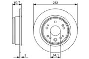 Bremsscheibe HONDA CR-V