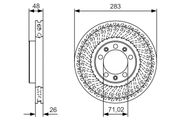 Bremsscheibe PEUGEOT 308