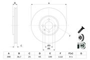 Bremsscheibe VW UP