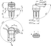 Sensor, Nockenwellenposition FIAT