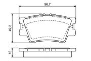 Bremsbelagsatz, Scheibenbremse TOYOTA RAV 4