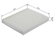 Filter, Innenraumluft OPEL