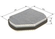 Filter, Innenraumluft MERCEDES-BENZ SLK