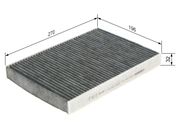 Filter, Innenraumluft CITROËN C6