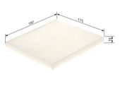 Filter, Innenraumluft MITSUBISHI