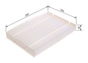 Filter, Innenraumluft MERCEDES-BENZ T1