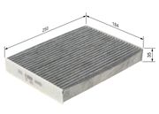 Filter, Innenraumluft NISSAN