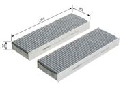 Filter, Innenraumluft OPEL MOKKA / MOKKA X