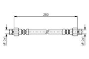 Bremsschlauch MERCEDES-BENZ