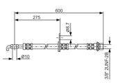 Bremsschlauch TOYOTA